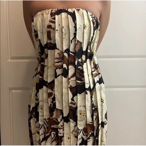 Sir the label dress Vivienne Mini Dress Brown Black Floral Sz 2 (us 6) NWT